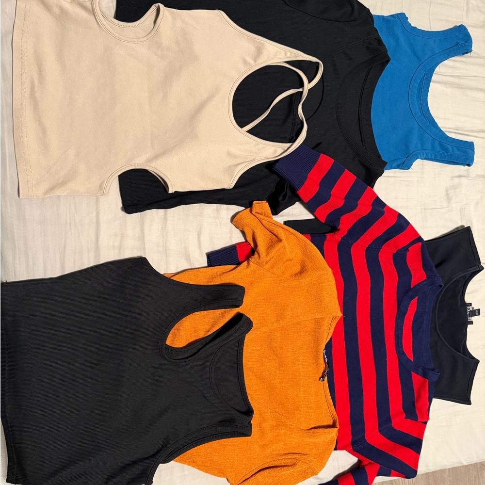 Colorful Tank Tops and T-Shirt Collection * 7